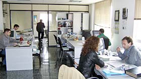 Interior de las instalaciones de Sertiber S.L.
