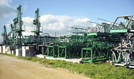 Disponibilidad inmediata para la exportación de venta de grúas de 2ª mano, de cualquier longitud, alcance y año de la marca JASO